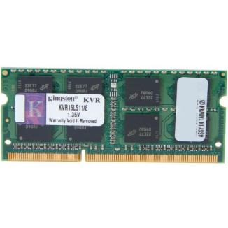 KINGSTON  8GB, Notebook, DDR III, 1600MHz Memory 1.35 V