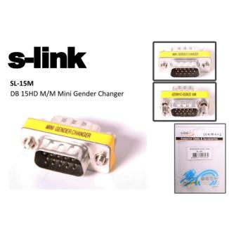 S-LINK  15 Pin VGA Çevirici M/M