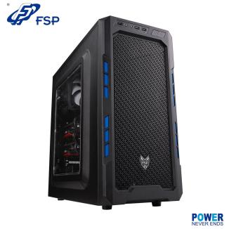 FSP  mid tower kasa blue frame