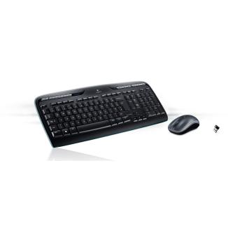 LOGITECH  MK330 KABLOSUZ Q MULTİMEDYA TR KLAVYE&MOUSE SET SİYAH