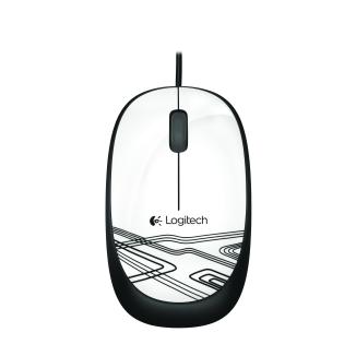 LOGITECH  M105 KABLOLU USB BAĞLANTILI OPTİK MOUSE BEYAZ