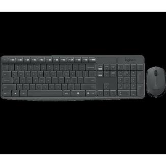 LOGITECH  MK235 KABLOSUZ Q TR KLAVYE&MOUSE SET KOYU GRI