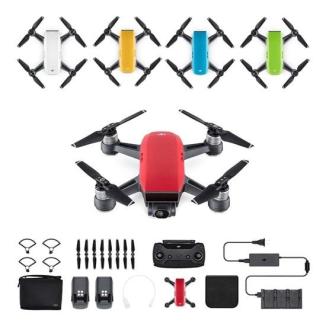 DJI SPARK Fly More Combo Drone Lava RED